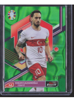 Hakan Çalhanoğlu, Kartička, 2024 Topps Finest Road to UEFA Euro , LIMIT