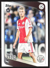 Sean Steur, Kartička, 2025-26 Topps UEFA Club Competitions, BASE