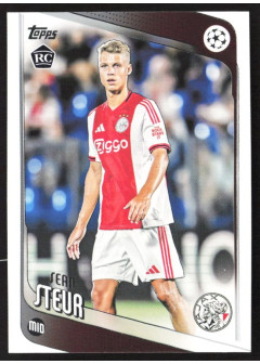 Sean Steur, Kartička, 2025-26 Topps UEFA Club Competitions, BASE