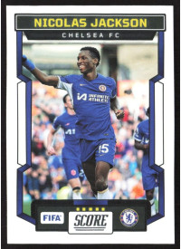 Nicolas Jackson, Kartička, Panini Score FIFA Soccer 2023-24, BASE