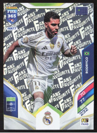 Rodrygo, Kartička, 2026 Panini Adrenalyn XL FIFA 365, INSERT