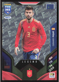 Gerard Piqué, Kartička, 2026 Panini Adrenalyn XL FIFA 365, INSERT
