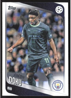 Jérémy Doku, Kartička, 2025-26 Topps UEFA Club Competitions, BASE