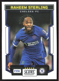 Raheem Sterling, Kartička, Panini Score FIFA Soccer 2023-24, BASE