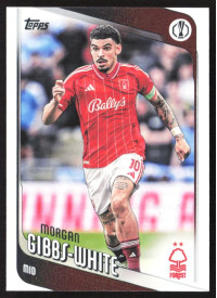 Morgan Gibbs-White, Kartička, 2025-26 Topps UEFA Club Competitions, BASE