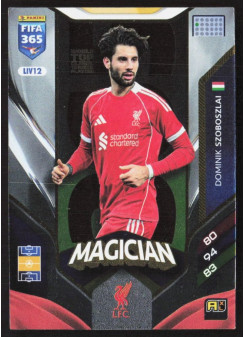Dominik Szoboszlai, Kartička, 2026 Panini Adrenalyn XL FIFA 365, INSERT