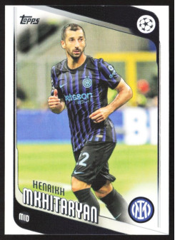 Henrikh Mkhitaryan, Kartička, 2025-26 Topps UEFA Club Competitions, BASE