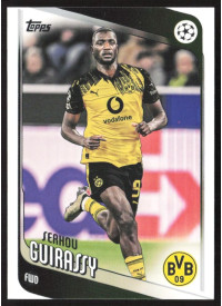 Serhou Guirassy, Kartička, 2025-26 Topps UEFA Club Competitions, BASE