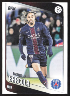 Bradley Barcola, Kartička, 2025-26 Topps UEFA Club Competitions, BASE
