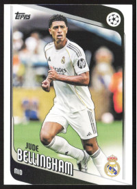 Jude Bellingham, Kartička, 2025-26 Topps UEFA Club Competitions, BASE