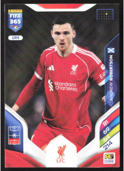Andrew Robertson, Kartička, 2026 Panini Adrenalyn XL FIFA 365, BASE