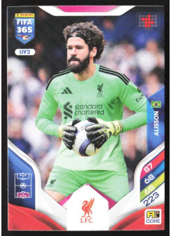 Alisson, Kartička, 2026 Panini Adrenalyn XL FIFA 365, BASE