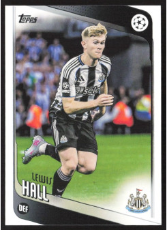 Lewis Hall, Kartička, 2025-26 Topps UEFA Club Competitions, BASE