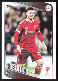 Andy Robertson, Kartička, 2025-26 Topps UEFA Club Competitions, BASE
