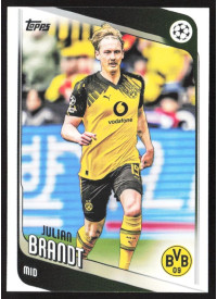 Julian Brandt, Kartička, 2025-26 Topps UEFA Club Competitions, BASE