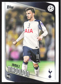 James Maddison, Kartička, 2025-26 Topps UEFA Club Competitions, BASE