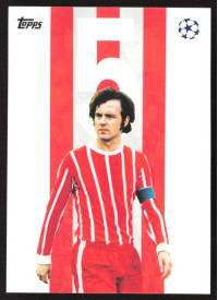 Franz Beckenbauer, Kartička, 2025-26 Topps UEFA Club Competitions, INSERT
