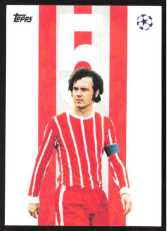 Franz Beckenbauer, Kartička, 2025-26 Topps UEFA Club Competitions, INSERT