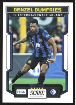 Denzel Dumfries, Kartička, Panini Score FIFA Soccer 2023-24, BASE