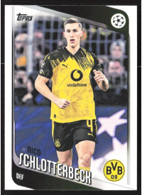 Nico Schlotterbeck, Kartička, 2025-26 Topps UEFA Club Competitions, BASE