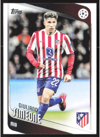 Giuliano Simeone, Kartička, 2025-26 Topps UEFA Club Competitions, BASE