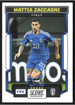 Mattia Zaccagni, Kartička, Panini Score FIFA Soccer 2023-24, BASE