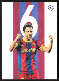 Xavi Hernández, Kartička, 2025-26 Topps UEFA Club Competitions, INSERT
