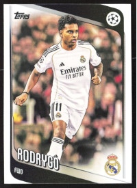 Rodrygo, Kartička, 2025-26 Topps UEFA Club Competitions, BASE