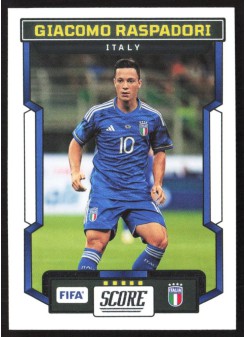 Giacomo Raspadori, Kartička, Panini Score FIFA Soccer 2023-24, BASE
