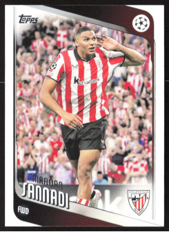 Maroan Sannadi, Kartička, 2025-26 Topps UEFA Club Competitions, BASE