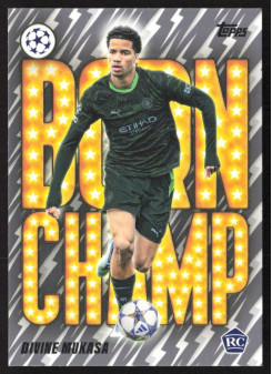 Divine Mukasa, Kartička, 2025-26 Topps UEFA Club Competitions, INSERT