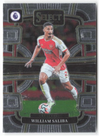 William Saliba, Kartička, 2023-24 Panini Select Premier League, BASE