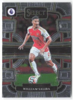 William Saliba, Kartička, 2023-24 Panini Select Premier League, BASE