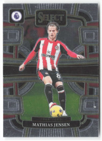 Mathias Jensen, Kartička, 2023-24 Panini Select Premier League, BASE