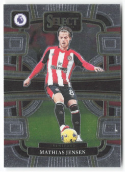 Mathias Jensen, Kartička, 2023-24 Panini Select Premier League, BASE