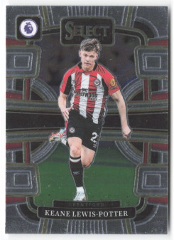 Keane Lewis-Potter, Kartička, 2023-24 Panini Select Premier League, BASE