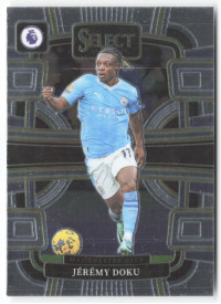 Jeremy Doku, Kartička, 2023-24 Panini Select Premier League, BASE