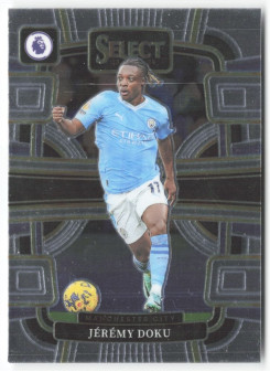 Jeremy Doku, Kartička, 2023-24 Panini Select Premier League, BASE
