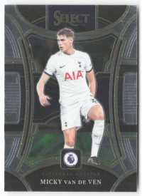 Micky van de Ven, Kartička, 2023-24 Panini Select Premier League, BASE