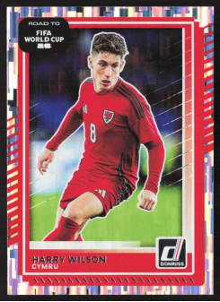 Harry Wilson, Kartička, 2026 Panini Donruss Road to FIFA World Cup, Silver