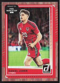 Daniel James, Card, 2026 Panini Donruss Road to FIFA World Cup, Bronze