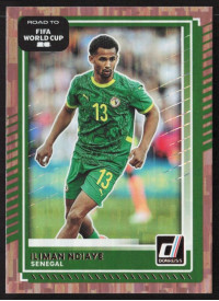 Iliman Ndiaye, Kartička, 2026 Panini Donruss Road to FIFA World Cup, Bronze