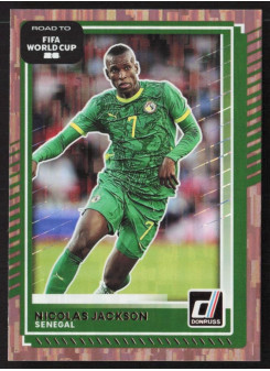 Nicolas Jackson, Card, 2026 Panini Donruss Road to FIFA World Cup, Bronze