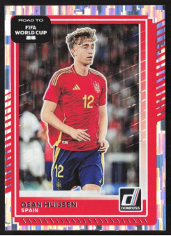 Dean Huijsen, Card, 2026 Panini Donruss Road to FIFA World Cup, Silver