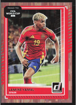 Lamine Yamal, Card, 2026 Panini Donruss Road to FIFA World Cup, Bronze