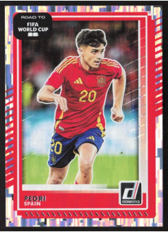 Pedri, Card, 2026 Panini Donruss Road to FIFA World Cup, Silver