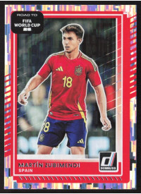 Martin Zubimendi, Kartička, 2026 Panini Donruss Road to FIFA World Cup, Silver