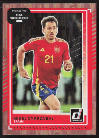 Mikel Oyarzabal, Kartička, 2026 Panini Donruss Road to FIFA World Cup, Bronze
