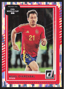 Mikel Oyarzabal, Card, 2026 Panini Donruss Road to FIFA World Cup, Silver