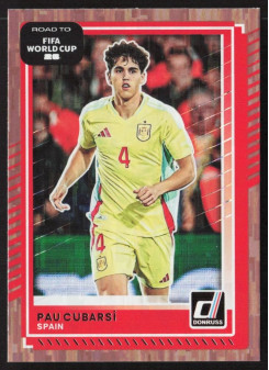 Pau Cubarsi, Card, 2026 Panini Donruss Road to FIFA World Cup, Bronze